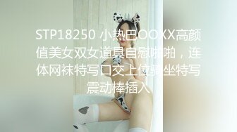 STP18250 小热巴OOXX高颜值美女双女道具自慰啪啪，连体网袜特写口交上位骑坐特写震动棒插入