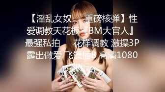 【淫乱女奴❤️重磅核弹】性爱调教天花板『BM大官人』最强私拍❤️花样调教 激操3P露出做爱 飞镖插B 高清1080P版